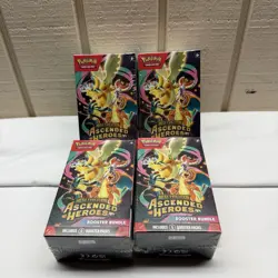 Pokemon Ascended Heroes Booster Bundle Box Lot of 4 Sealed - Image 2