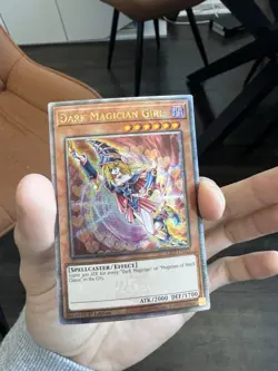 Yugioh! Dark Magician Girl RA03-EN123 Quarter Century Rare 1st Ed NM+/Mint QCR - Image 1