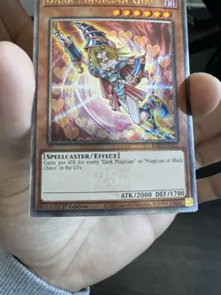 Yugioh! Dark Magician Girl RA03-EN123 Quarter Century Rare 1st Ed NM+/Mint QCR - Image 4