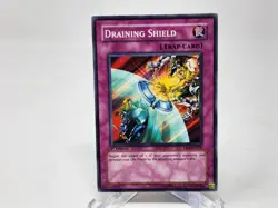 Yu-Gi-Oh! Draining Shield DP1-EN026 1st Edition LP - Image 1