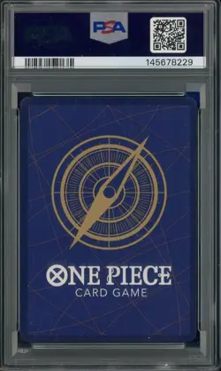 2025 One Piece OP13 EN Treasure Rare #058 Monkey D Luffy PSA 10 GEM MINT - Image 2