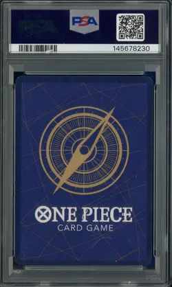 2025 One Piece OP13 EN Treasure Rare #058 Monkey D Luffy PSA 10 GEM MINT - Image 2