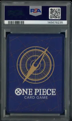 2025 One Piece OP13 EN Special Alternate Art #028 Portgas D Ace PSA 10 - Image 2