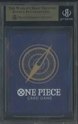 2025 One Piece Promos Japanese P-110 Monkey D. Luffy P One Piece Day '25 BGS 10 - Image 2