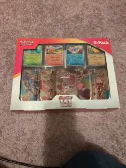 Pokemon Scarlet & Violet 151 (5 Pack) Mini Tins w/4 Promo Costco Bundle Sealed - Image 1