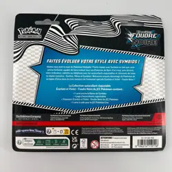 Pokemon TCG Tripack EV10.5 Foudre Noire FR Scelle Carte Symbios 3 Booster Carte - Image 2
