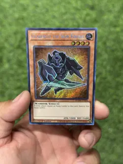 yugioh gearfried the iron knight secret rare chibi blmm-en004 blmm - Image 1