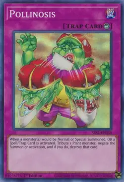 SESL-EN059 Pollinosis 1st Edition Super Rare Near Mint YuGiOh TCG - Image 1