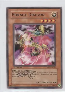 Mirage Dragon 1st Ed. YuGiOh Rise of Destiny #RDS-EN027 2004 READ - Image 1