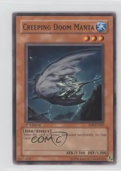 Creeping Doom Manta 1st Ed. YuGiOh Rise of Destiny #RDS-EN025 2004 READ - Image 1