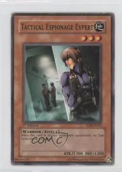 Tactical Espionage Expert 1st Ed. YuGiOh Rise of Destiny #RDS-EN023 2004 READ - Image 1