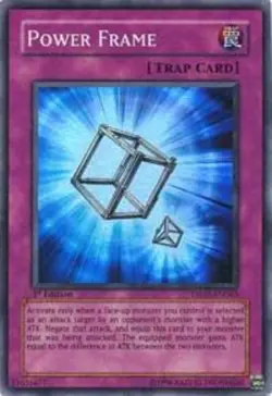 TSHD-EN063 Power Frame Super Rare Unlimited Edition Near Mint YuGiOh TCG - Image 1