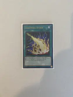 Yugioh Lightning Storm RA01-EN061 Ultra Rare 1st Ed NM - Image 1