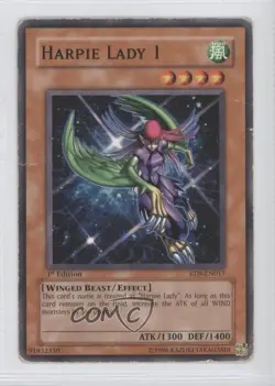Harpie Lady 1 1st Ed. YuGiOh Rise of Destiny #RDS-EN017 2004 READ - Image 1
