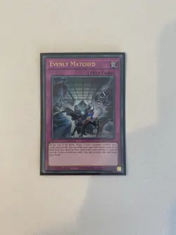 Yugioh Evenly Matched RA01 EN074 Ultra Rare 1st Edition NM - Image 1