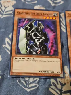 Gearfried the Iron Knight x 3 LDK2 Yugioh - Image 2