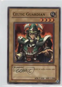 Celtic Guardian Unlimited YuGiOh Starter Deck Yugi Evolution #SYE-008 2004 READ - Image 1