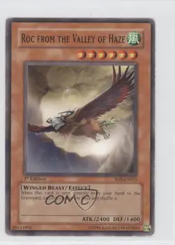 Roc from the Valley of Haze 1st Ed. YuGiOh Rise Destiny #RDS-EN015 2004 READ - Image 1