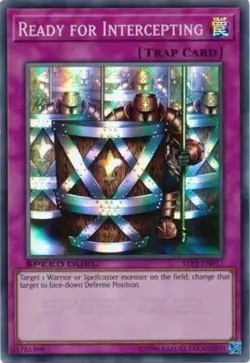 STP2-EN017 Ready For Intercepting Speed Duel Super Rare Near Mint YuGiOh TCG - Image 1