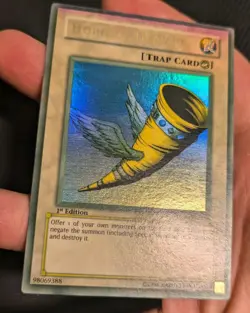 Yugioh Horn of Heaven MRD-130 Ultra Rare MAX FADE/MISPRINT! - Image 3