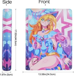 1000+ Pocket Card Binder for Yugioh Cards 16 Pocket Ringless Trading Card Album - Image 4