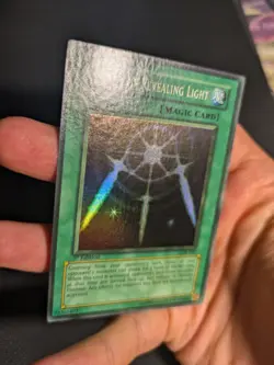 Yugioh Swords of Revealing Light LOB-101 1st Edition Super Rare NM MAX FADE! - Image 5