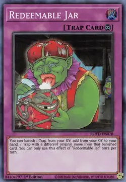 ROTD-EN078 REDEEMABLE JAR SUPER RARE 1ST EDITION NEAR MINT YuGiOh TCG - Image 1