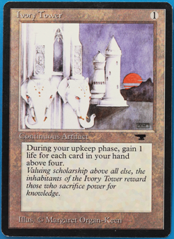 Ivory Tower Antiquities NM Artifact Uncommon MAGIC CARD (ID# 497082) ABUGames - Image 1