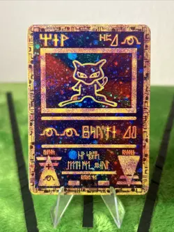 NEW Pokemon Ancient Mew Promos Metal Card - TCG Pokemon Cards Gift for Kids - Image 1