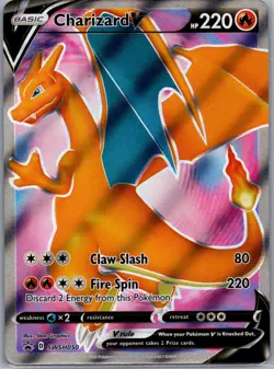 Charizard V SWSH050 - Champions Path ETB Black Star Promo - Pokemon Card - NM - Image 1