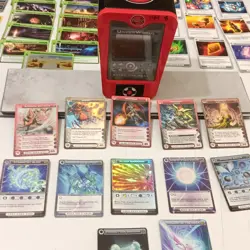 Chaotic TCG Card lot with holos and collector tin 2008 possible rares - Image 2