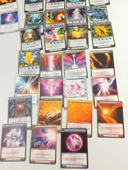 Chaotic TCG Card lot with holos and collector tin 2008 possible rares - Image 4