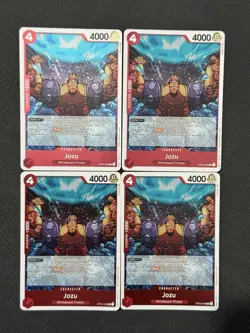 OP02-008 Jozu Rare One Piece TCG Card 4x Playset - English - Paramount War - Image 1