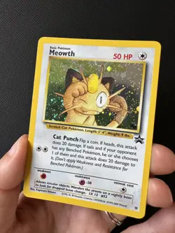 Meowth - Wizards Black Star Promo #10 - 2000 - Pokemon Card - Image 4