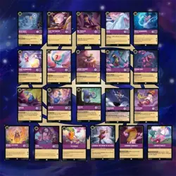 Lorcana Rise of the Floodborn, FullSet Commons & Uncommons + Puzzle set 130cards - Image 3