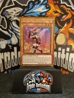 MVP1-ENG15 Apple Magician GIrl Gold Rare 1st Edition NM Yugioh Card - Image 1