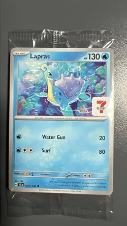 Lapras (7-Eleven Promo) 031/142 Miscellaneous Cards & Products Regular - Image 2
