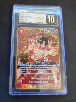 Portgas.D.Ace OP02-013 SR 2nd Anniversary Set One Piece Card Game - Image 1