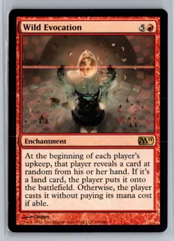 Wild Evocation Magic 2011 Rare - MTG Magic the Gathering Card - Image 1