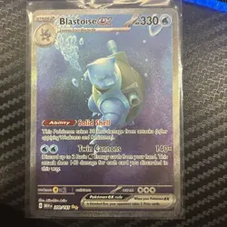 Blastoise ex 200/165 Pokemon 151 Special Illustration Rare - Image 1