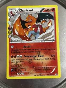 Pokemon Charizard RC5/RC32 Holo Rare Generations Radiant Collection LP - Image 1