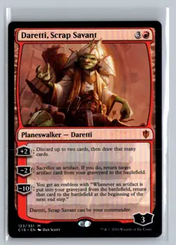 Daretti, Scrap Savant Commander 2016 Mythic - MTG Magic the Gathering Card - Image 1