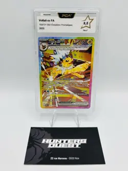 PCA 9,5 Carte Pokemon EV8.5 Evolutions Prismatiques Voltali Ex 153/131 FR - Image 1