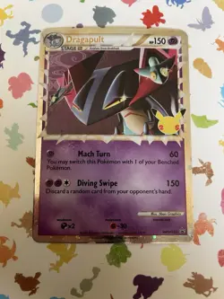 Pokemon TCG Dragapult Prime SWSH132 Black Star Promo NM Condition - Image 1