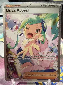 Pokemon TCG Lisias Appeal 246/191 Special Illustration Rare Surging Sparks - NM - Image 1