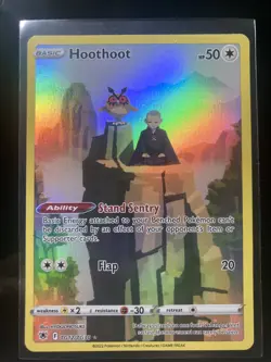 Pokemon TCG Hoothoot Sword & Shield - Astral Radiance TG12/TG30 Holo Rare - Image 1