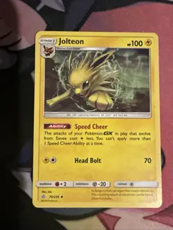 Pokemon TCG Cosmic Eclipse Jolteon 70/236 - Image 1