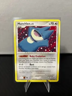 Pokemon TCG Munchlax 69/111 Rising Rivals Common LP - Image 1