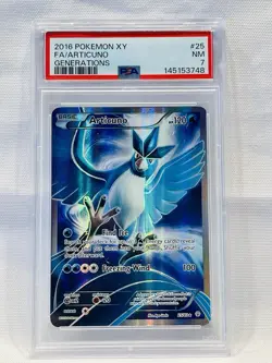 2016 Pokemon XY Generations Full Art Articuno #25 PSA 7 Near Mint 🔥🔥🔥 - Image 1