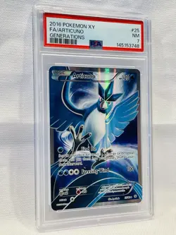 2016 Pokemon XY Generations Full Art Articuno #25 PSA 7 Near Mint 🔥🔥🔥 - Image 3
